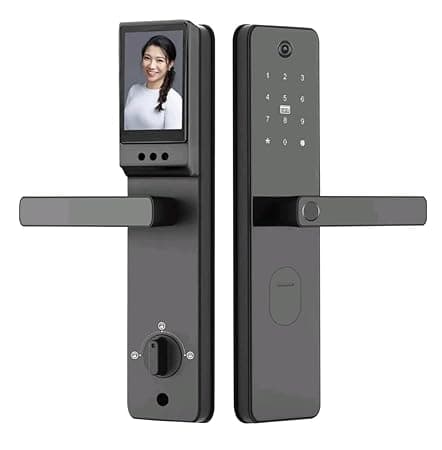 SD-2 Smart Digital Door Lock 6 Way Unlock: Face Recognition/Fingerprint/Mobile App/PIN/WiFi/RFID Card/Mechanical Key/USB Port/OTP/Visual Cat Eye2 Years Warranty/Smart Life thumbnail 5