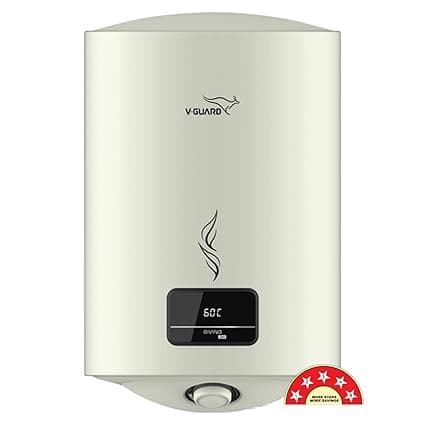 V-Guard Divino DG Geyser 25 Litre Water Heater with Digital Display | Suitable for Hard Water | BEE 5 Star Rating | Advanced 4 layered Safety | 5 Year Inner Tank Warranty by V-Guard thumbnail 6