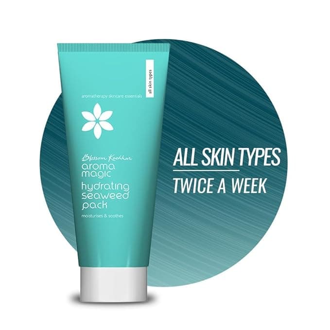 Aroma Magic Hydrating Seaweed Multi-use Face Pack| with lotus leaf, Vitamin C & E | For Instant Hydration| | Detoxify, Oxygenate & Delay Signs of Aging |for Men & Women |All Skin Types|100gm Pack of 1 - Rank #1 product review image