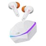 Boat Immortal 121 TWS Earbuds with Beast™ Mode(40ms Low Latency) for Gaming, 40H Playtime, Blazing LEDs, Quad Mics ENx™, Boat Signature Sound, ASAP™ Charge(10 Mins= 180 Mins)(White Sabre)