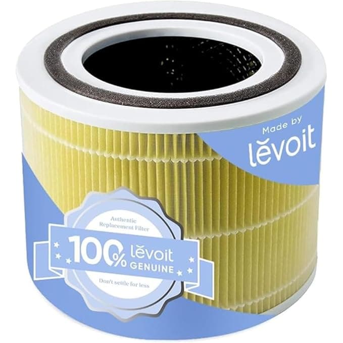 Levoit Original Replacement Pet Allergy Filter for Core 300 / 300S Air Purifier only, 3-in-1 Pre-Filter, True HEPA Filter, High-Efficiency Activated Carbon Filter, Core 300-RF