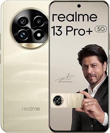realme 13 Pro 5G (Monet Gold, 8GB RAM, 256GB) | Upto 16GB Dynamic RAM | Snapdragon 7s Gen2 Processor | 6.7" AMOLED Curved Display | 50MP+8MP+2MP | 32MP Front Cam | 5200 mAh Battery | AI Ultra Clarity thumbnail 6