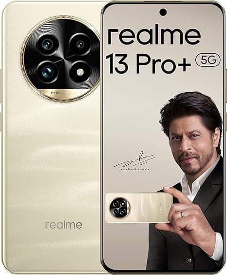 realme 13 Pro 5G (Monet Gold, 8GB RAM, 256GB) | Upto 16GB Dynamic RAM | Snapdragon 7s Gen2 Processor | 6.7" AMOLED Curved Display | 50MP+8MP+2MP | 32MP Front Cam | 5200 mAh Battery | AI Ultra Clarity thumbnail 4
