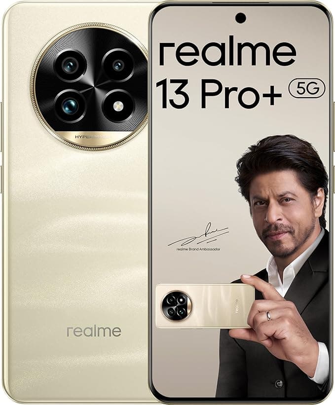 realme 13 Pro 5G (Monet Gold, 8GB RAM, 256GB) | Upto 16GB Dynamic RAM | Snapdragon 7s Gen2 Processor | 6.7" AMOLED Curved Display | 50MP+8MP+2MP | 32MP Front Cam | 5200 mAh Battery | AI Ultra Clarity product image