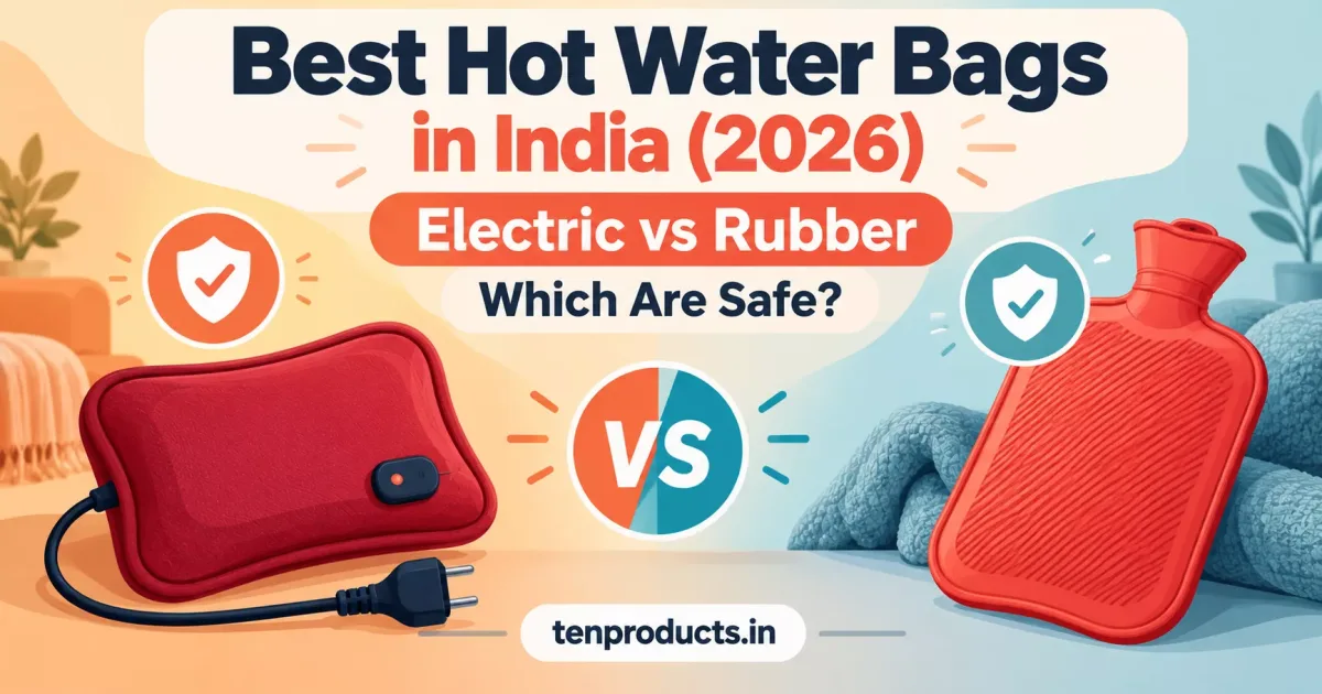 Best Hot Water Bags in India (2026): Electric vs Rubber, and Which Are Safe