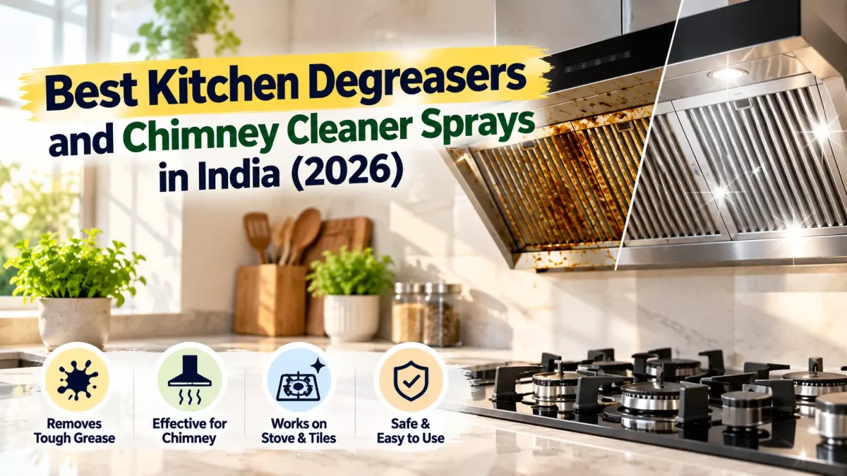 Best Kitchen Degreasers and Chimney Cleaner Sprays in India (2026)